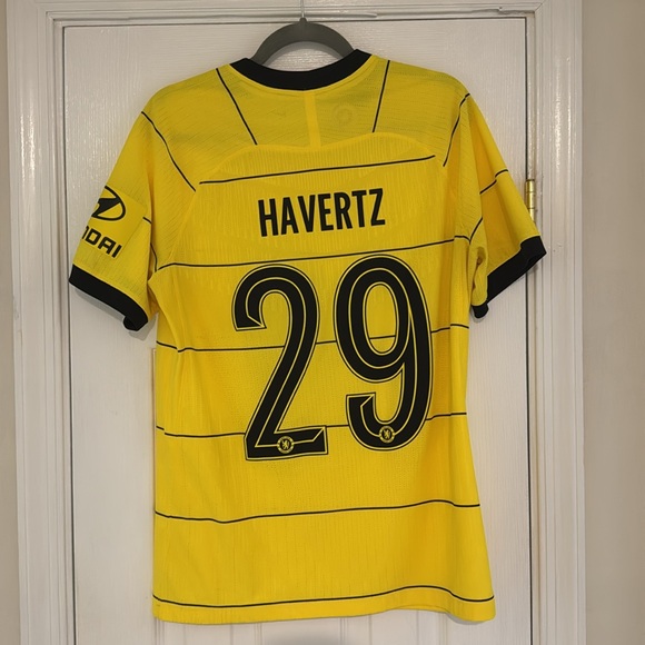 Chelsea 2021/22 Away Match Jersey Kai Havertz Size Medium Nike Authentic - Picture 2 of 7
